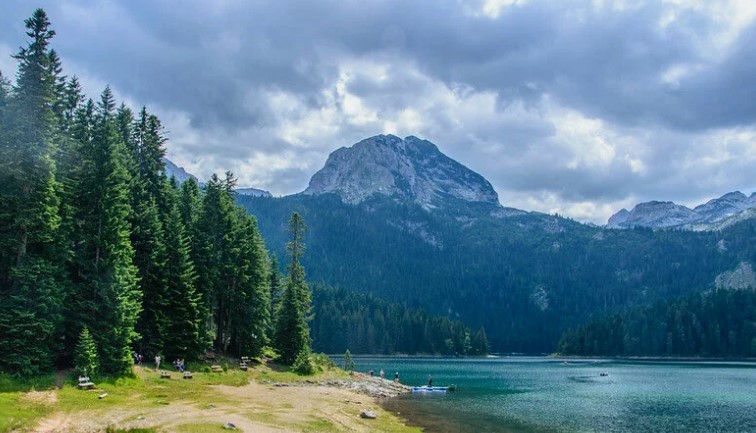 Mountain road in Durmitor National Park