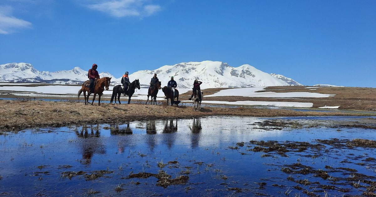 Horseback riding, Autumn